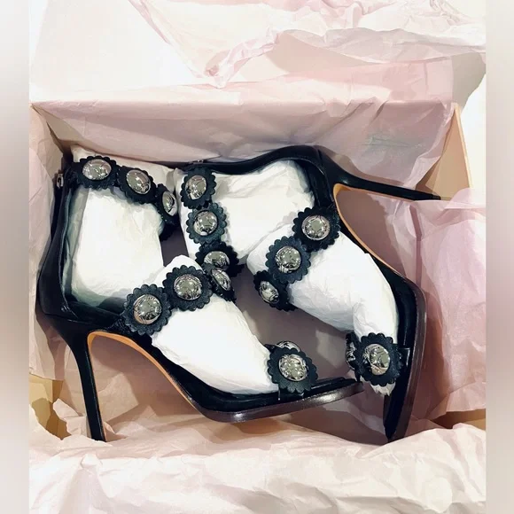 Alexandre Birman Tibbie 100 black stiletto heels size 36.5 - 🔥🔥 - Picture 12 of 16